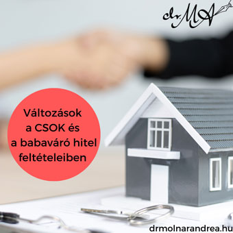 változás a csok és babaváró hitelben