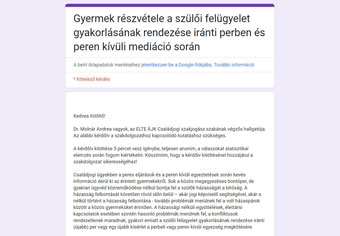 kérdőív a szakdolgozatomhoz